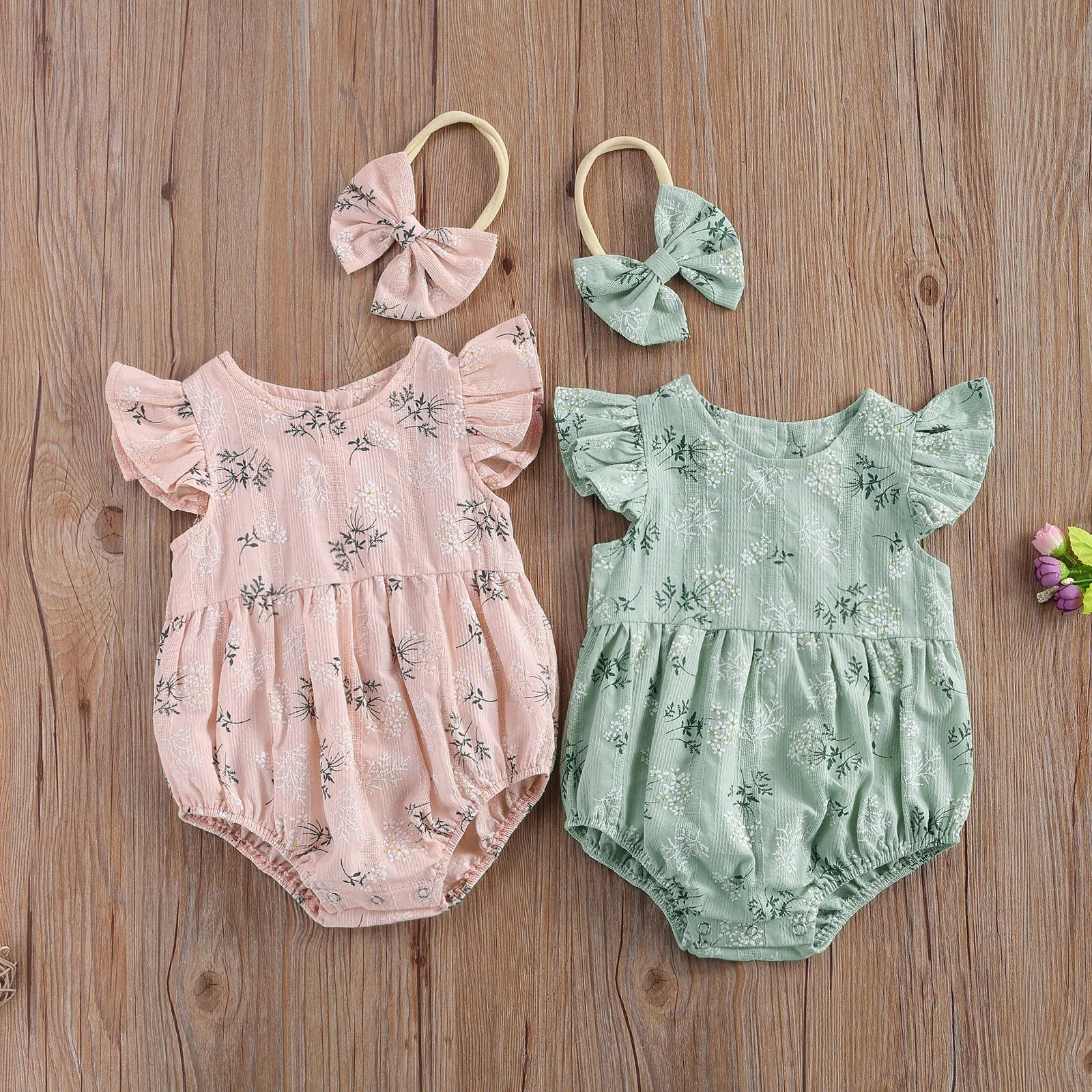 Romper Baby Lizi com Laço