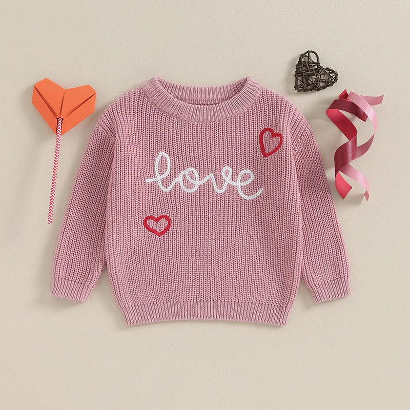 Tricô Feminino Infantil Love