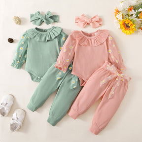 Conjunto Infantil Margarida + Faixa